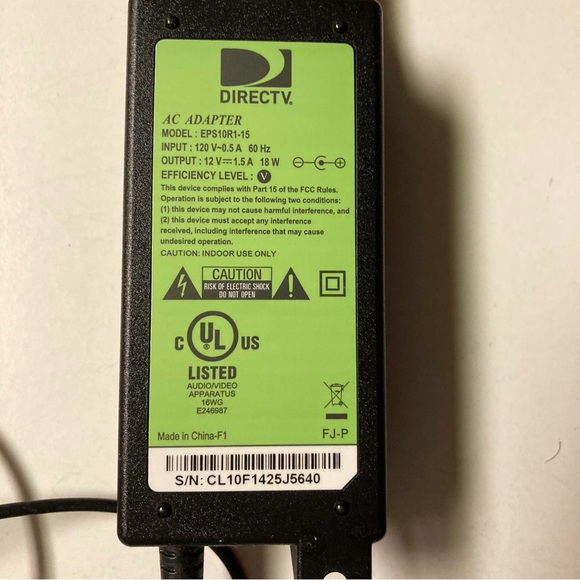 DirecTV Other Directv Advanced Whole Home Client C550 Ac Adapter